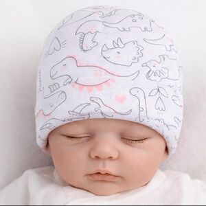 Set of 3!  Carter’s Little Baby Basics Beanie Set